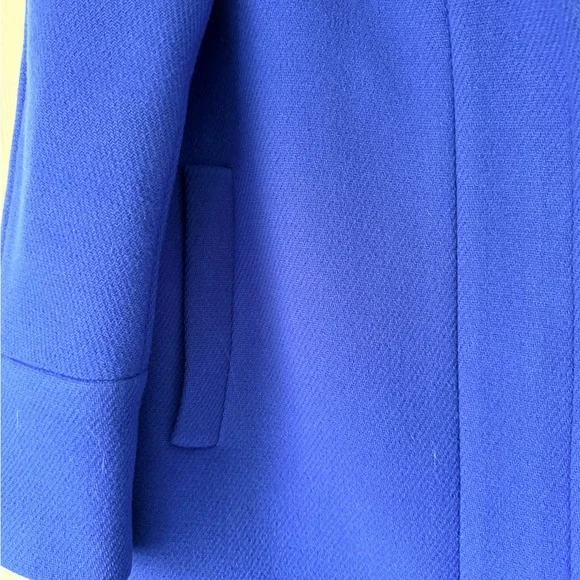 J. Crew stadium Italian wool Coat 12 - Picture 4 of 6
